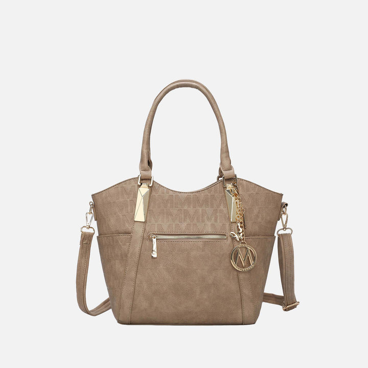 Indigo MKF Collection By Mia K Hazel Signature Tote Bag