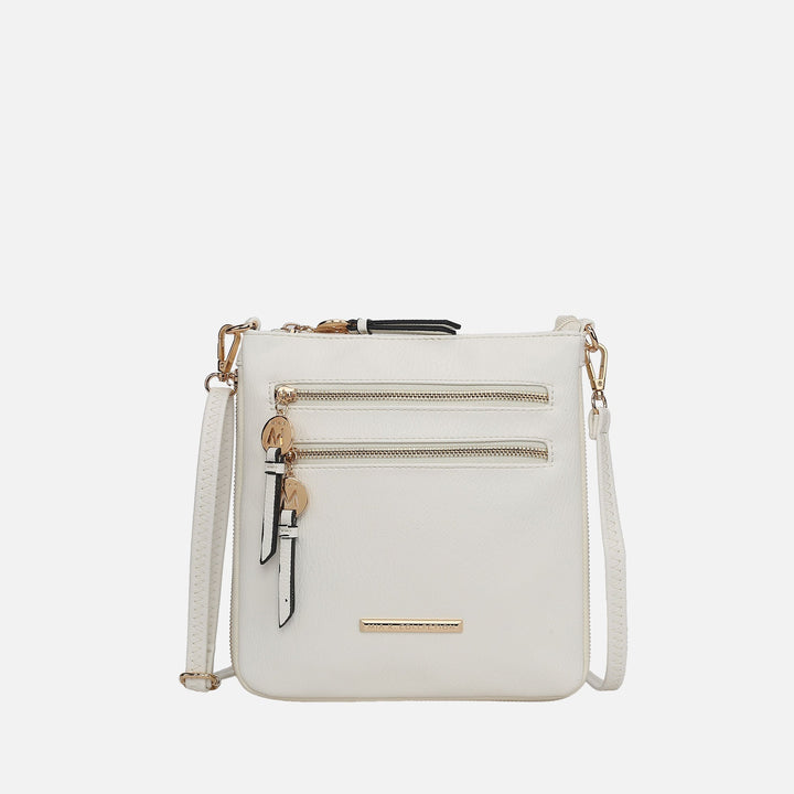 Golden Poppy MKF Collection By Mia K Angelina Expandable Crossbody Bag