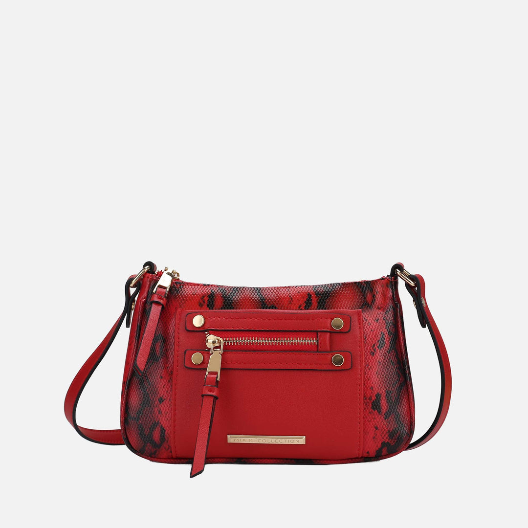 MKF Collection By Mia K Essie Embossed Crossbody Bag
