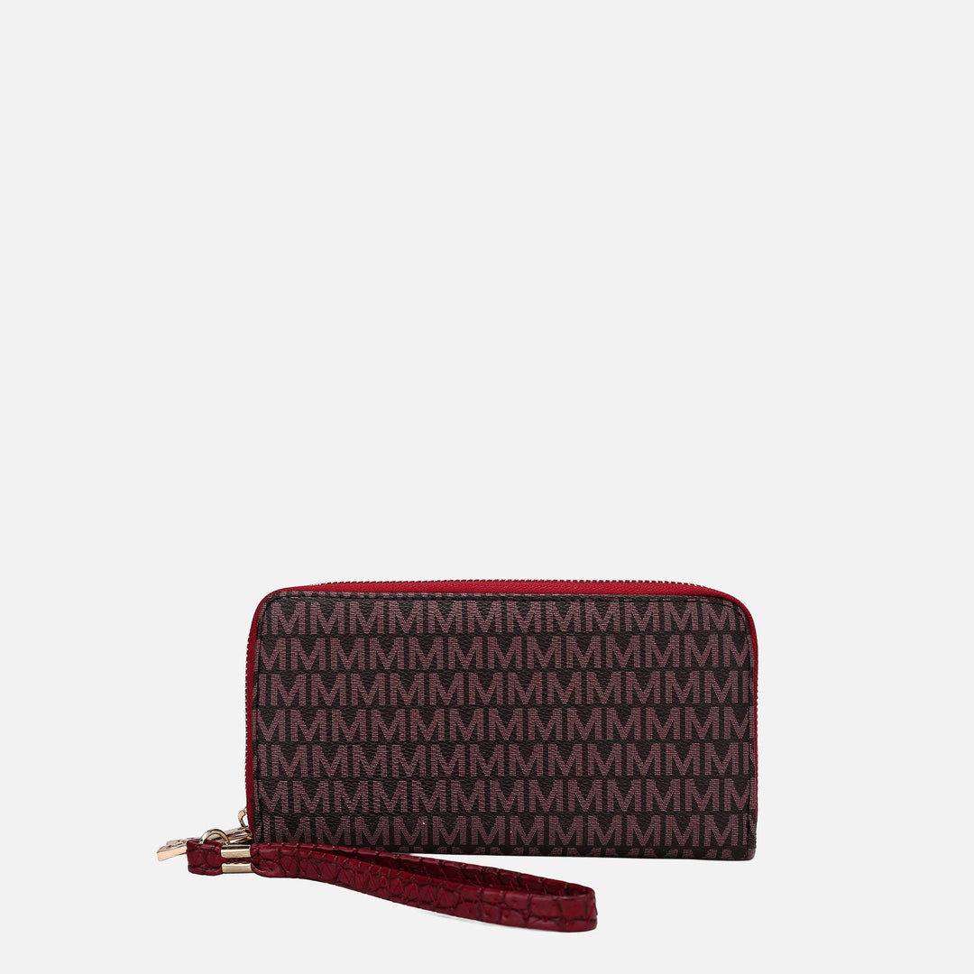 Black MKF Collection By Mia K Noemy Signature Wallet