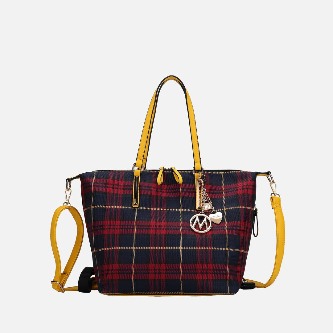 MKF Collection By Mia K Layla Convertible Weekender