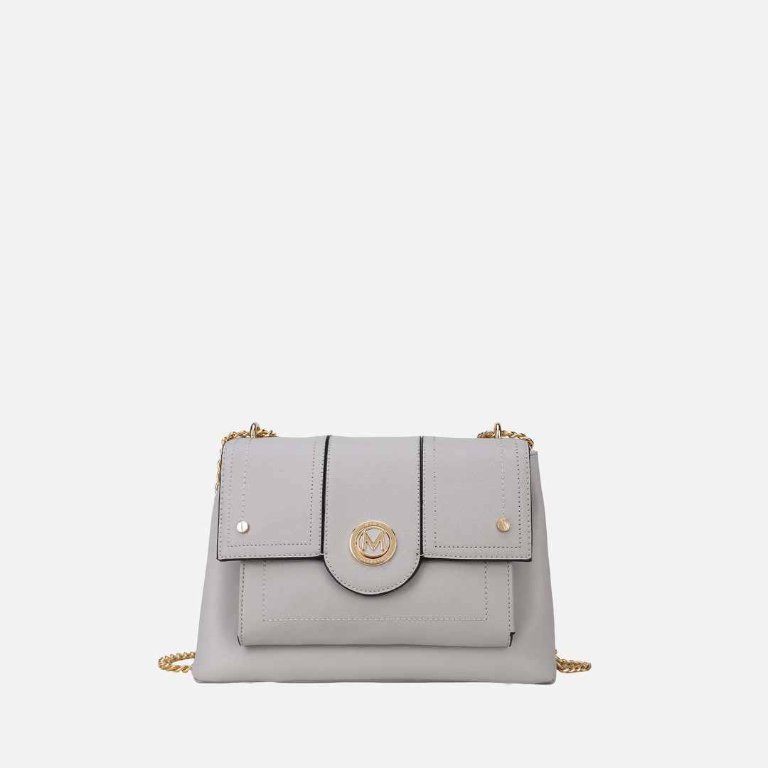 Chocolate MKF Collection By Mia K Eden Shoulder Bag