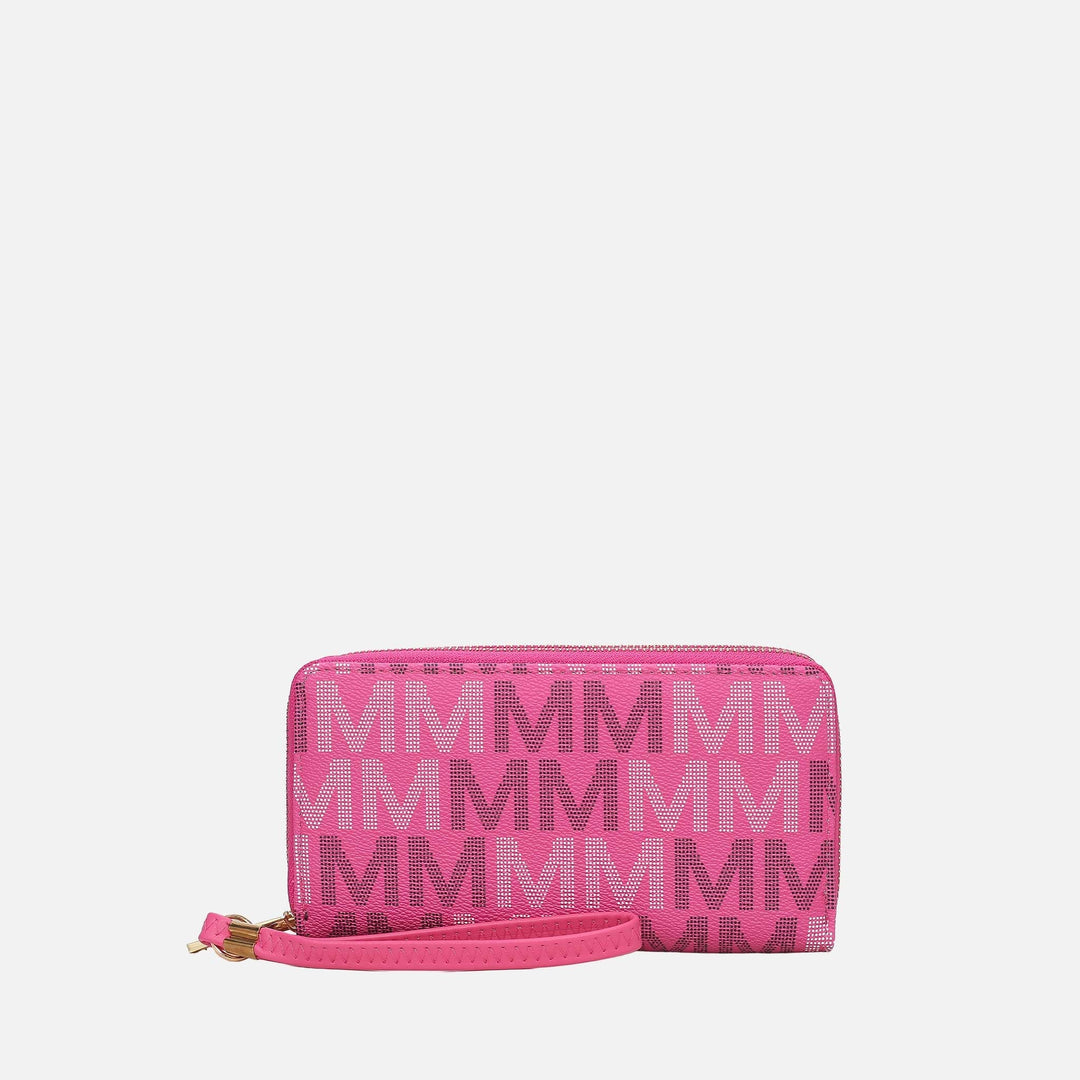 Gray MKF Collection By Mia K Hofstra Signature Wallet