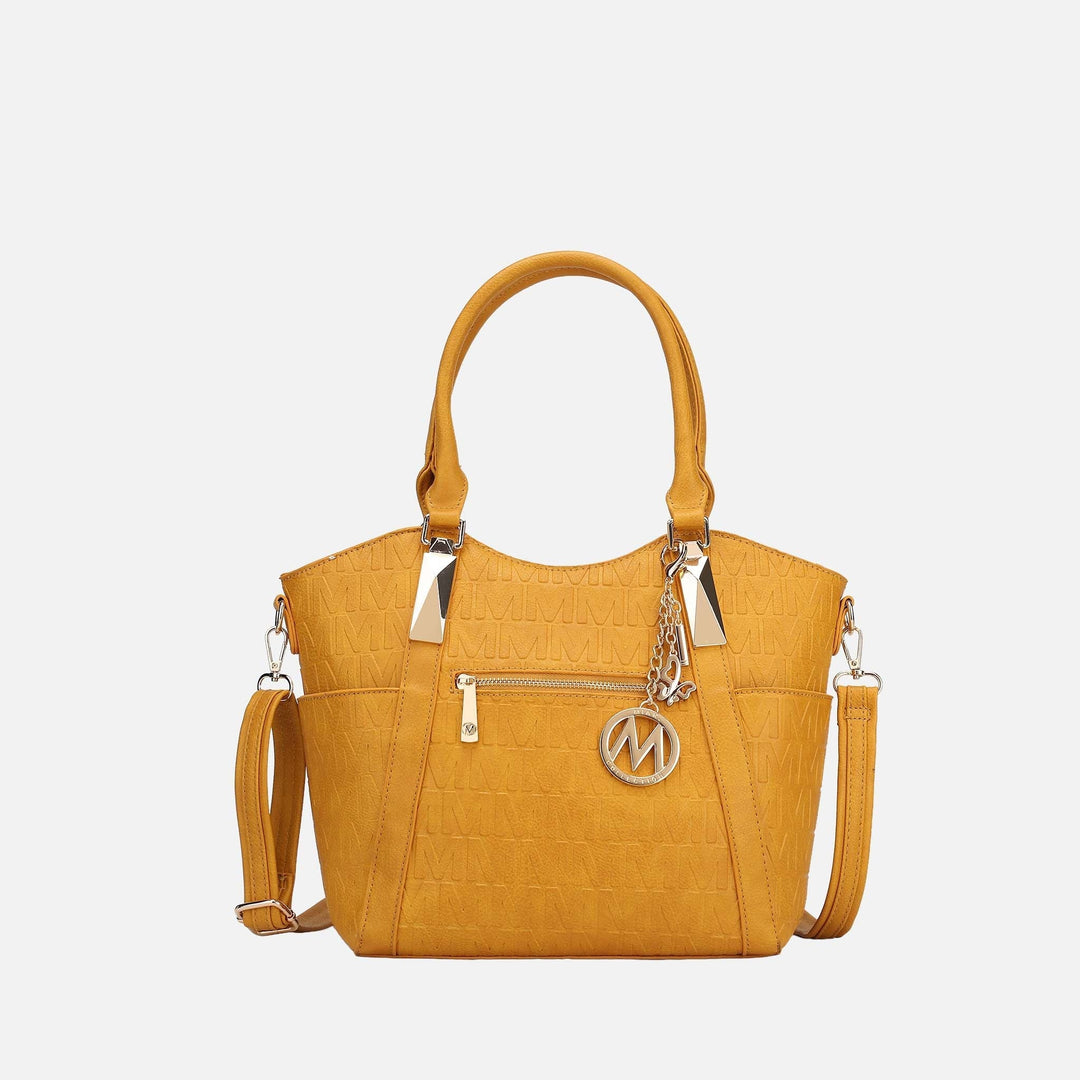 Rose Pink MKF Collection By Mia K Lucy Signature Tote Bag