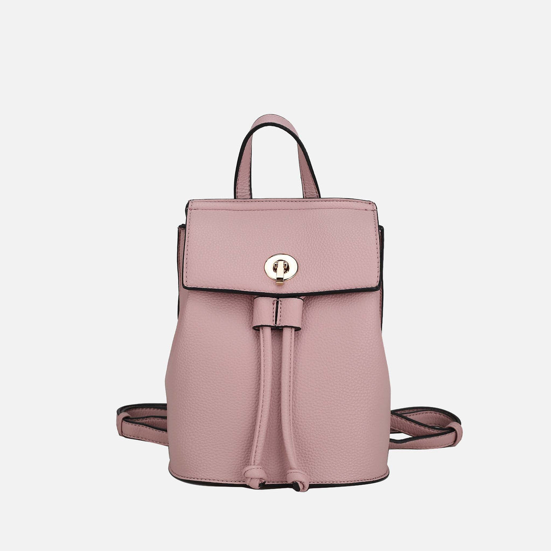 Cognac Brown MKF Collection By Mia K Serafina Backpack