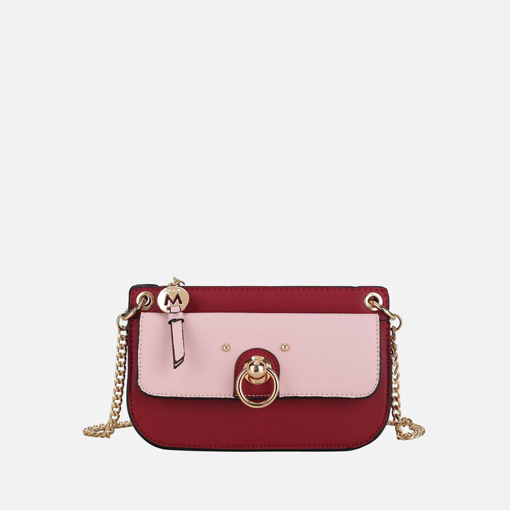Black MKF Collection By Mia K Jill Mini Crossbody Bag