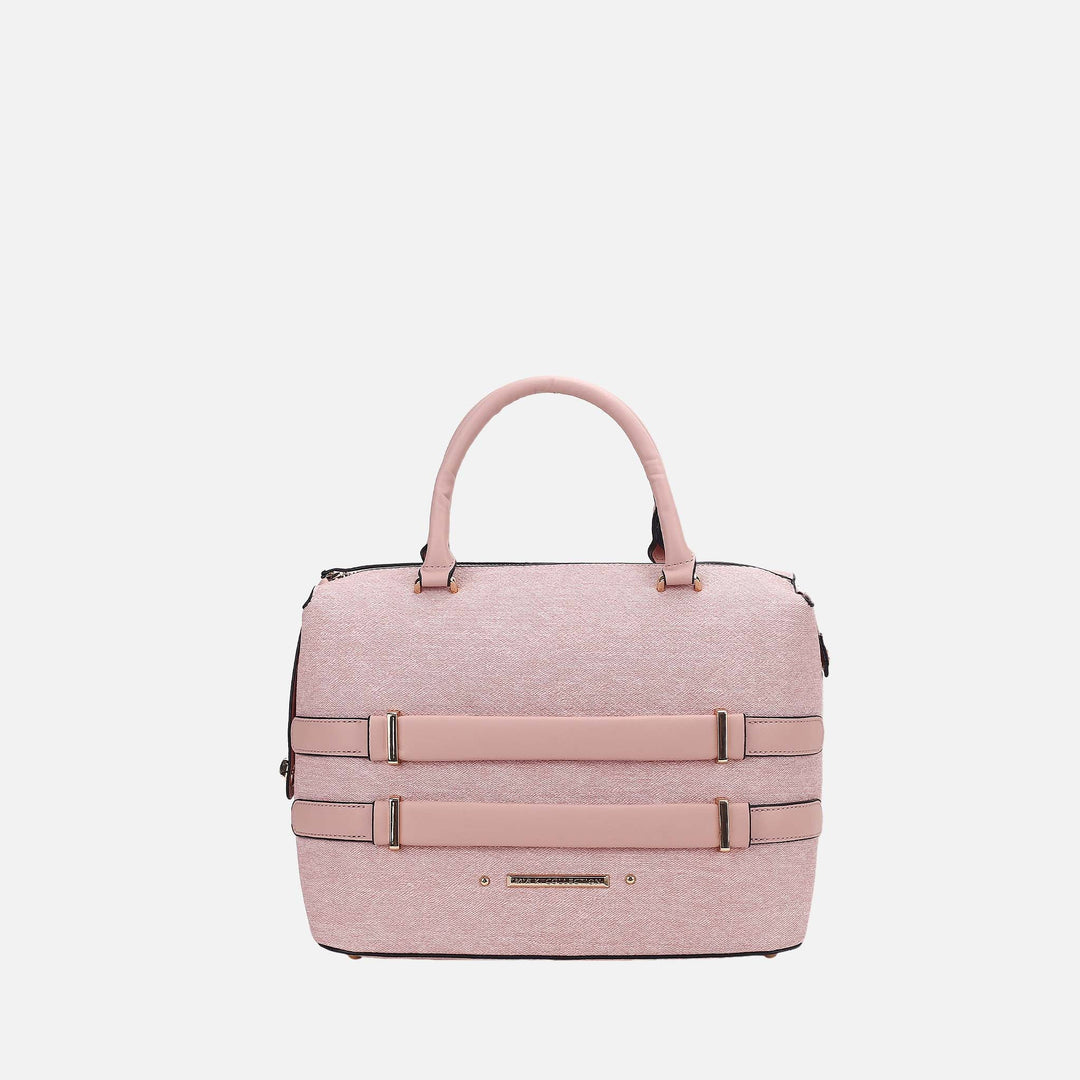 Pewter Black MKF Collection By Mia K Leila Ii Tote Bag