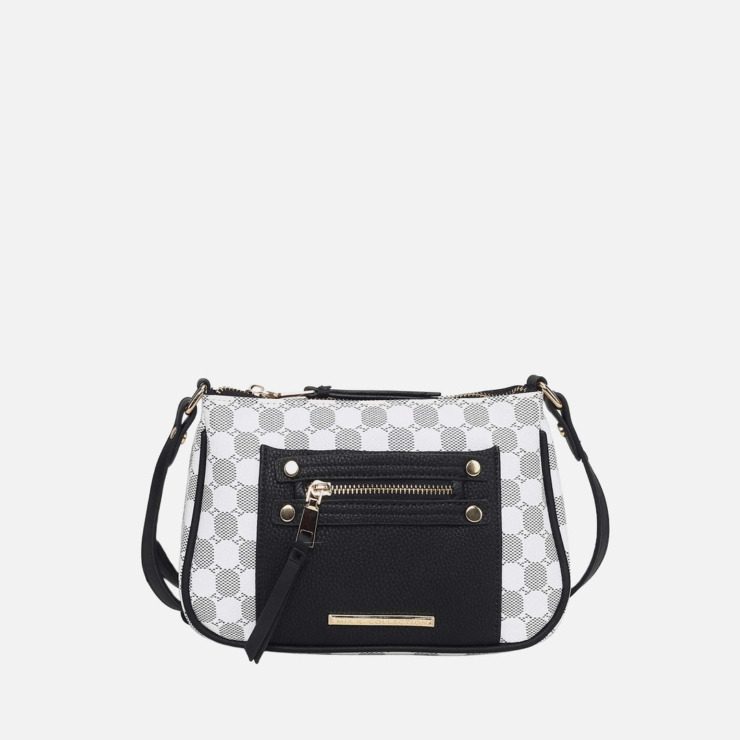 Light Grey MKF Collection By Mia K Essie Crossbody Bag