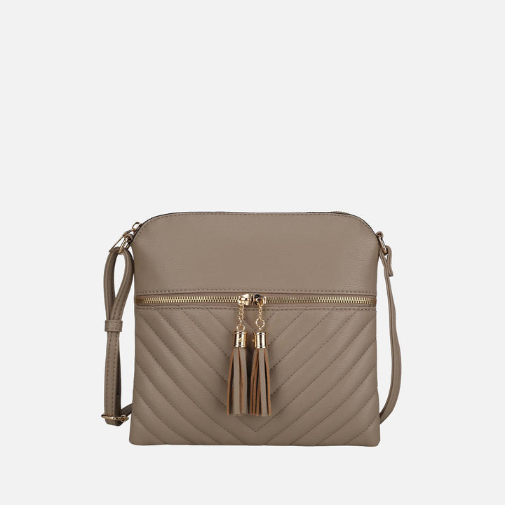 MKF Collection By Mia K Winnie Quilted Crossbody