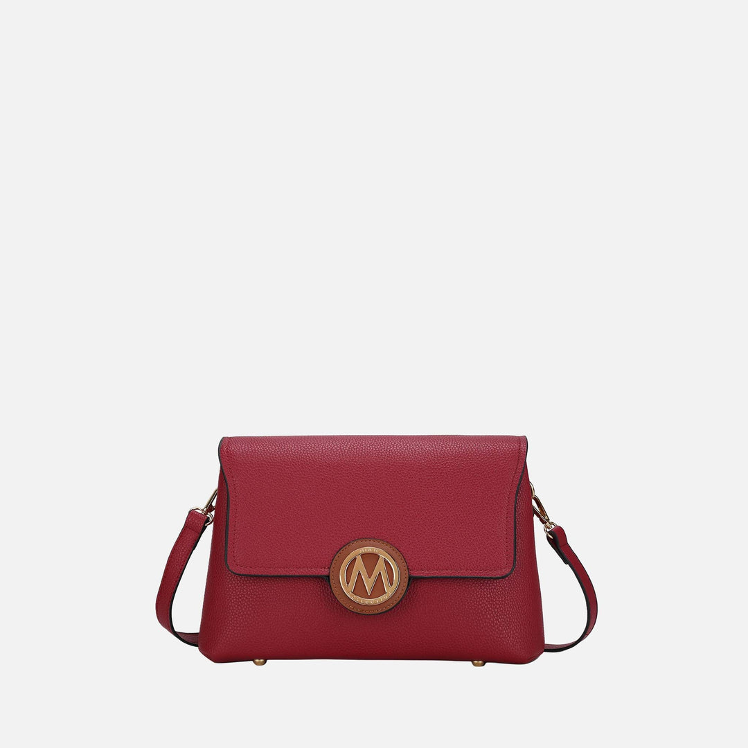 MKF Collection By Mia K Johanna Multi Compartment Crossbody Bag