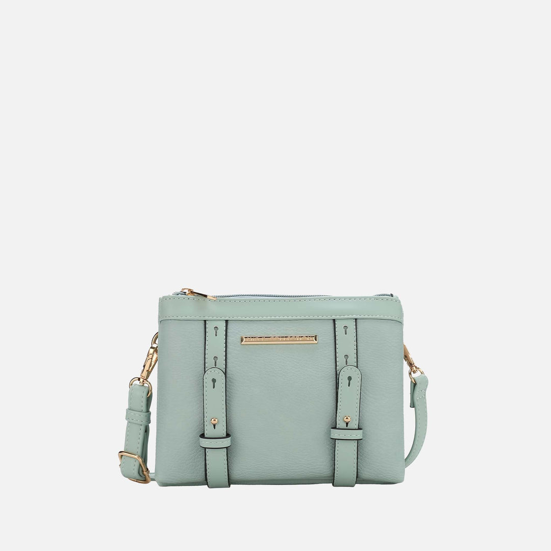Black MKF Collection By Mia K Elsie Crossbody Bag
