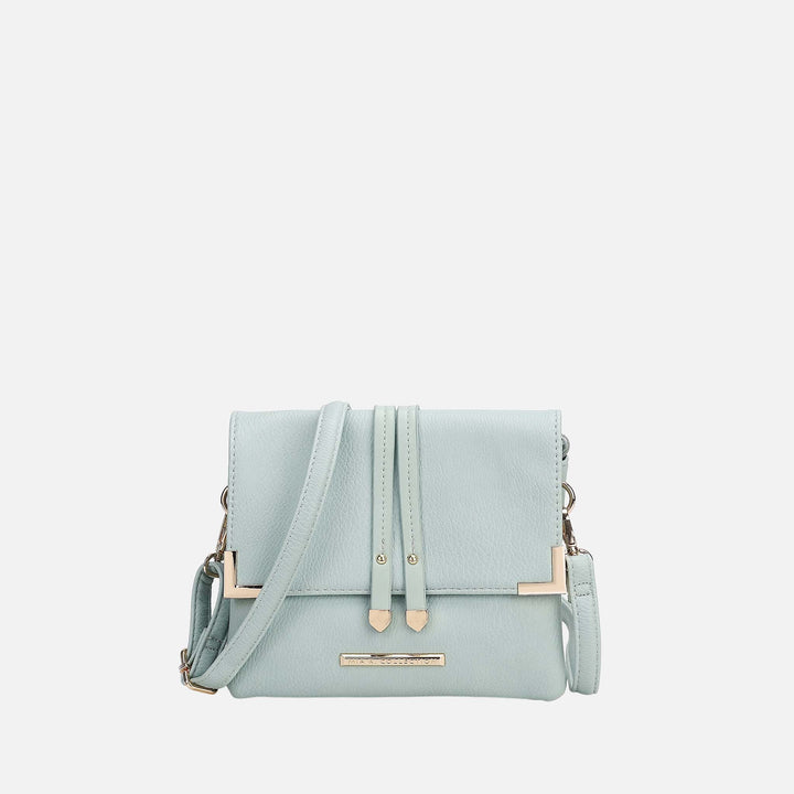 Black MKF Collection By Mia K Valeska Crossbody Bag