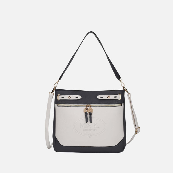 Wine MKF Collection By Mia K Evie Shoulder Bag