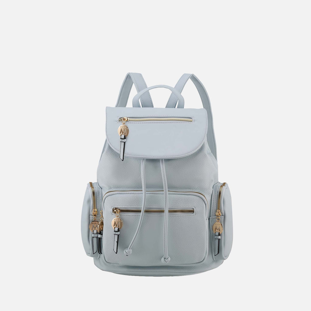 Taupe MKF Collection By Mia K Ivanna Oversized Backpack