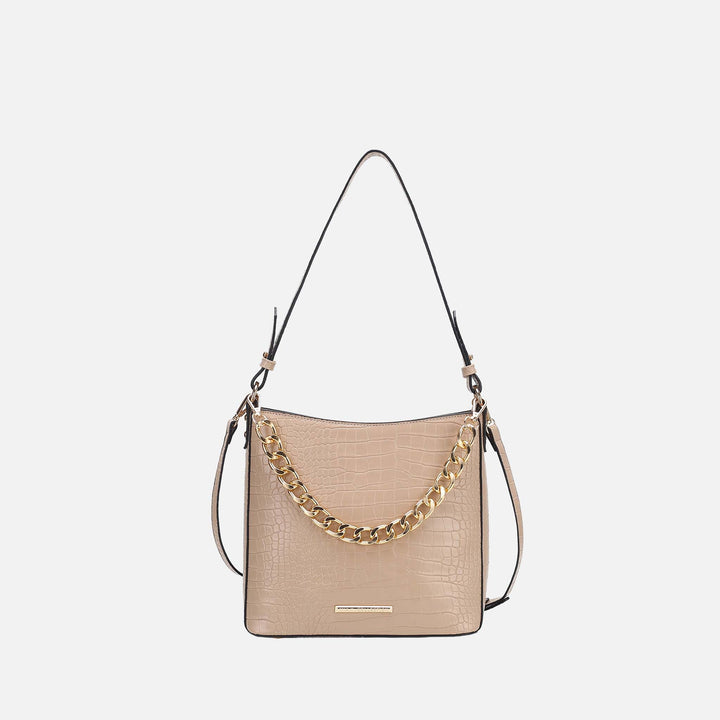 MKF Collection By Mia K Bizzy Embossed Shoulder Bag