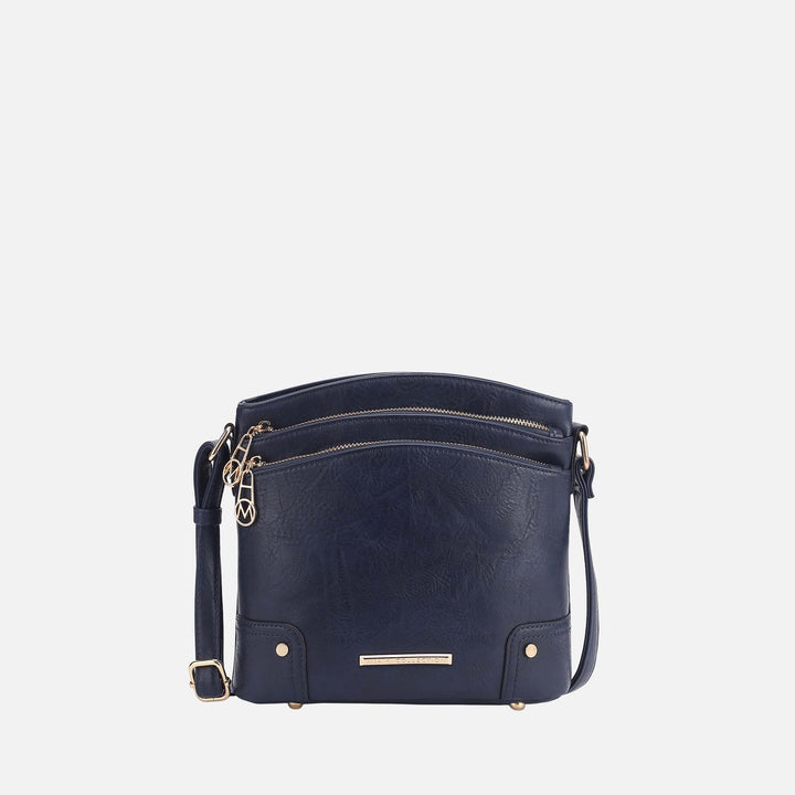 Pewter MKF Collection By Mia K Kenya Crossbody Bag