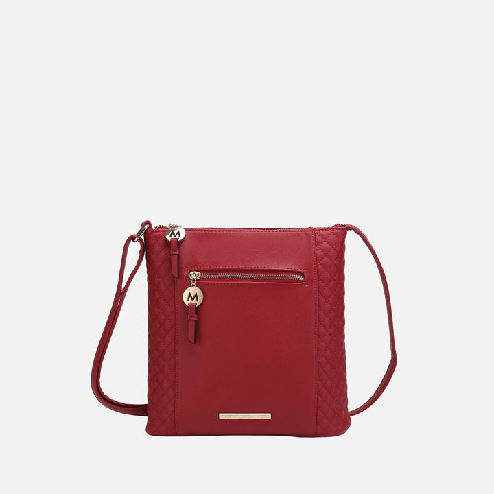 Black MKF Collection By Mia K Miranda Crossbody Bag