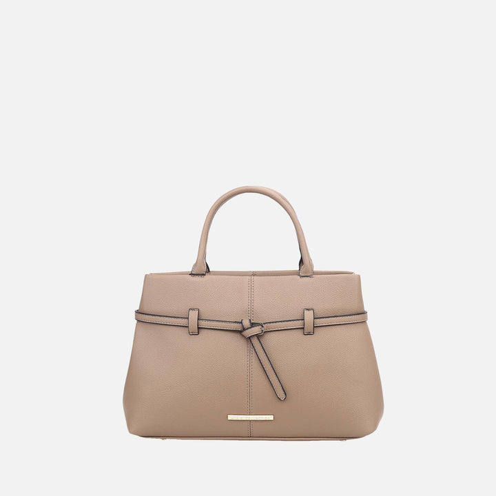 Black MKF Collection By Mia K Rubia Satchel Bag