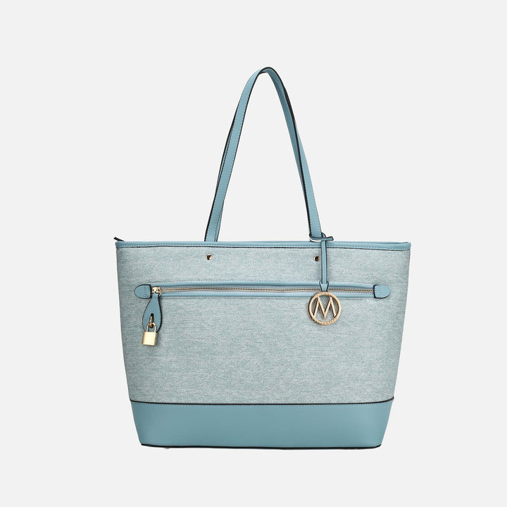 Black MKF Collection By Mia K Juno Tote Bag