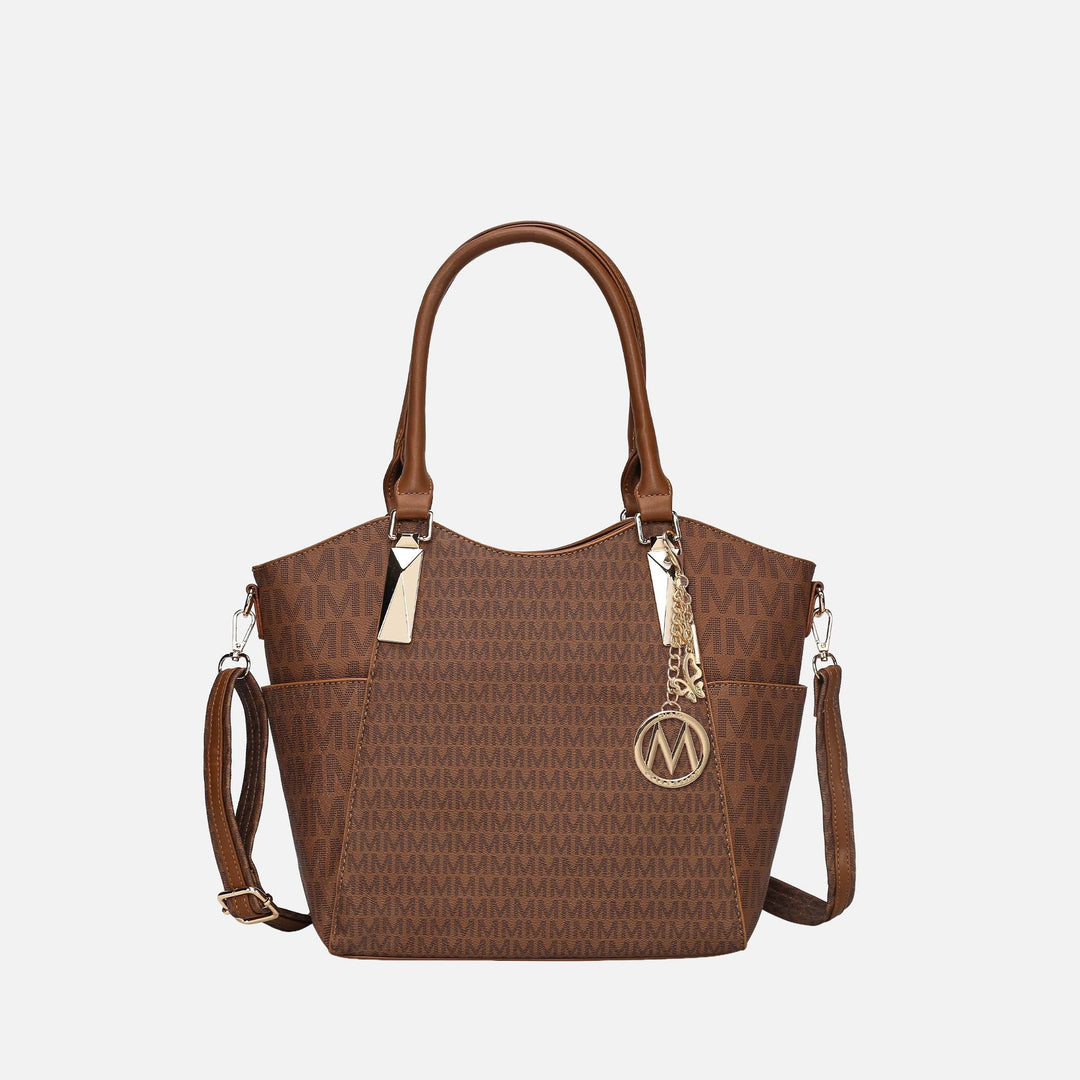 Fuchsia MKF Collection By Mia K Devorah Signature Shoulder Bag