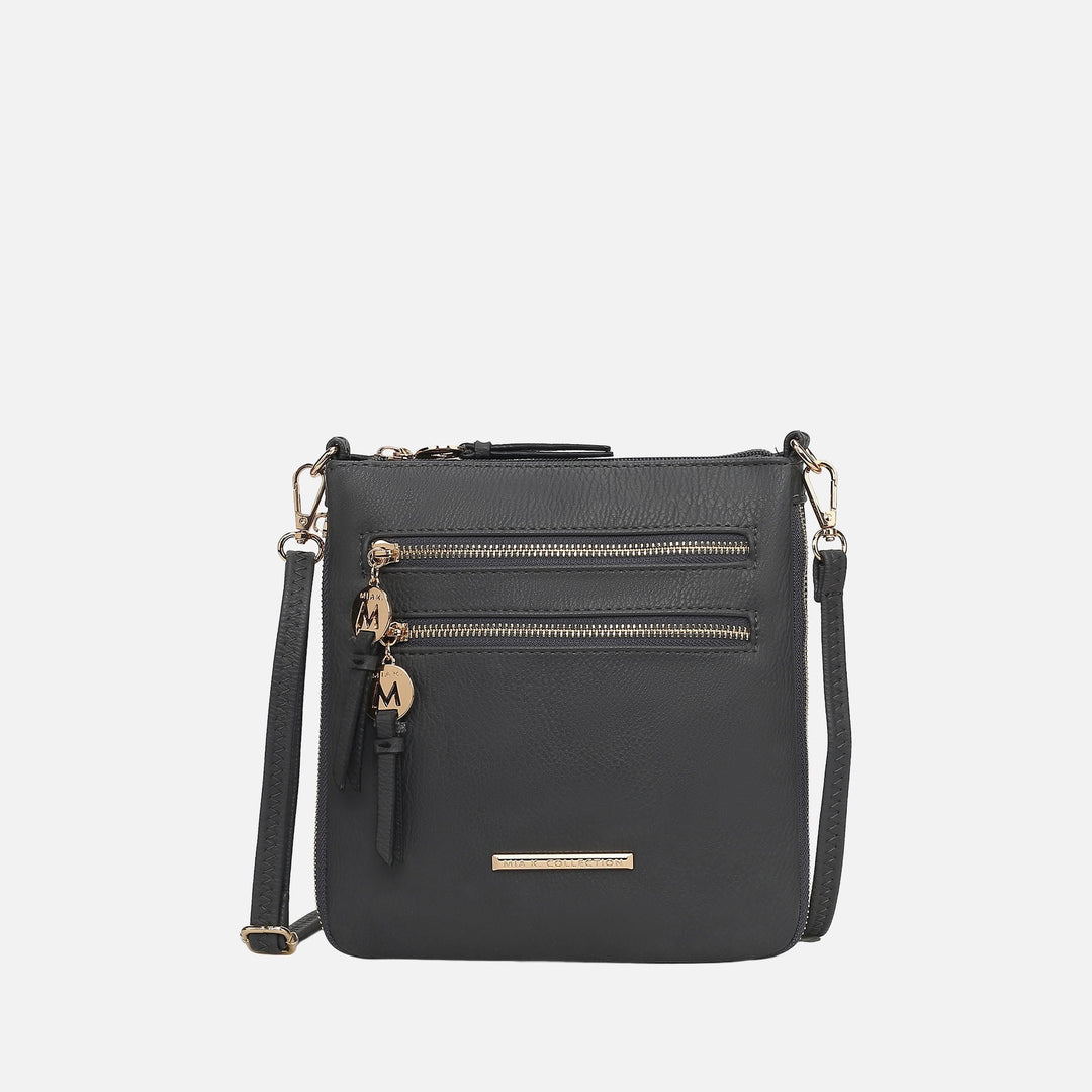 Midnight Blue MKF Collection By Mia K Angelina Expandable Crossbody Bag