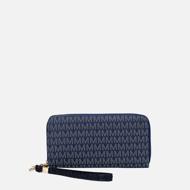 Burgundy MKF Collection By Mia K Noemy Signature Wallet