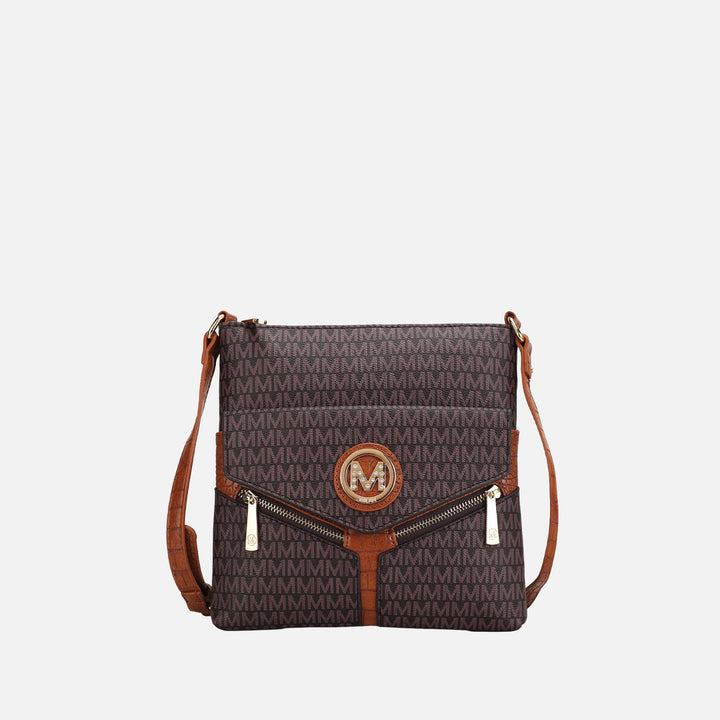 Midnight Blue MKF Collection By Mia K Tania Signature Crossbody Bag