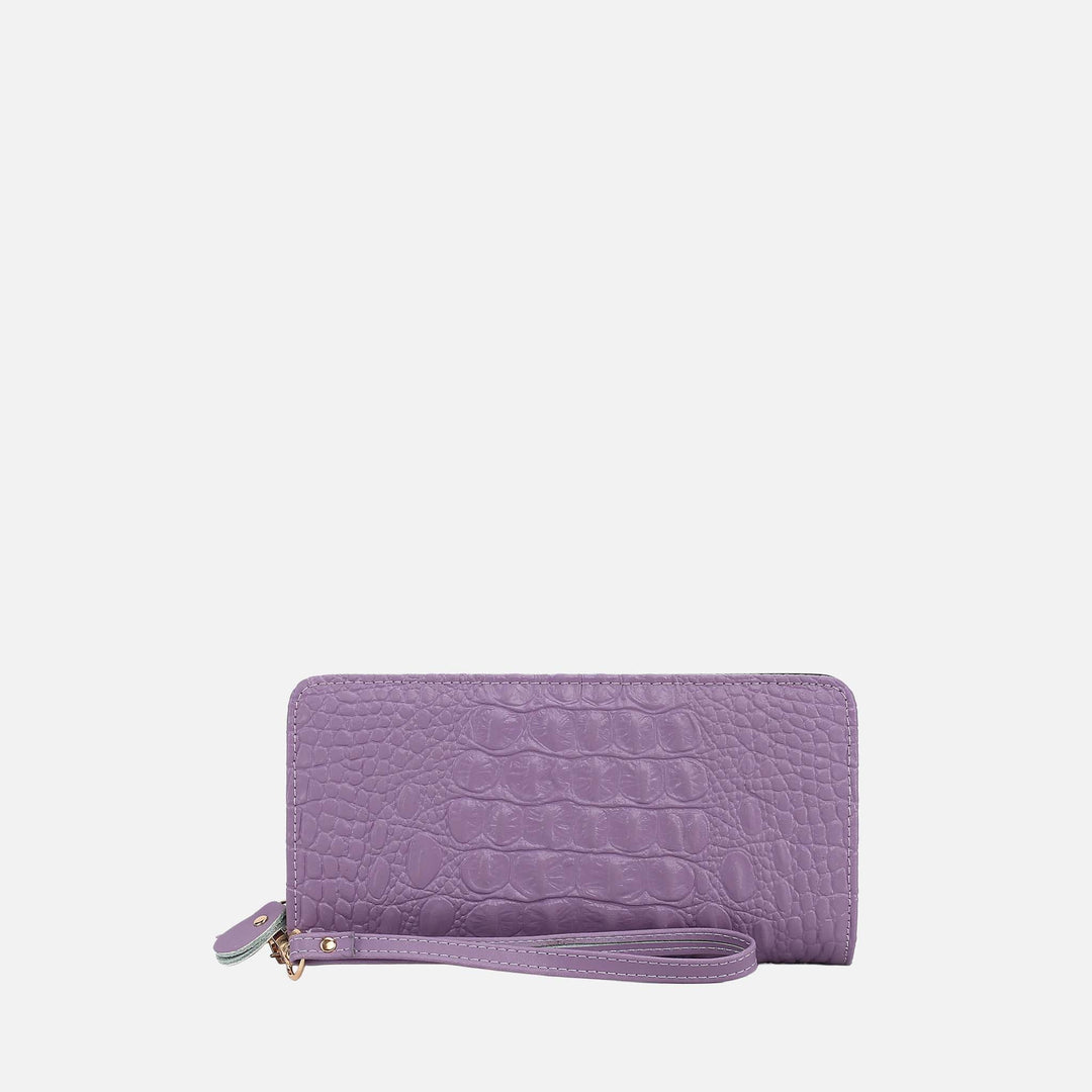 Lavender MKF Collection By Mia K Eve Leather Wallet
