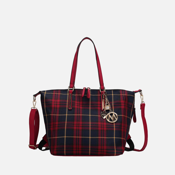 MKF Collection By Mia K Layla Convertible Weekender