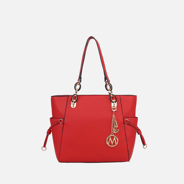 MKF Collection By Mia K Yale Tote Bag With Matching Wallet