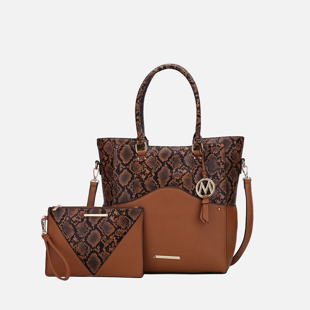 Chestnut MKF Collection By Mia K Iris Tote Bag