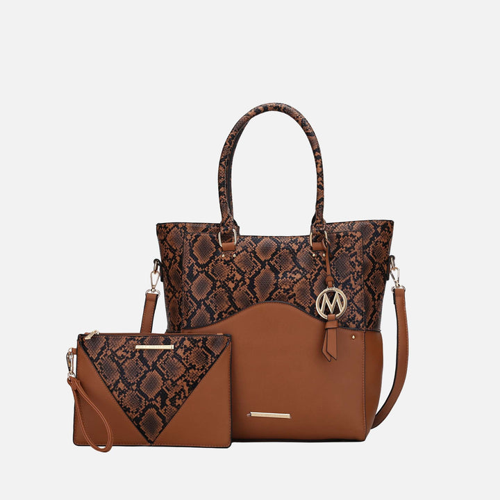 Chestnut MKF Collection By Mia K Iris Tote Bag