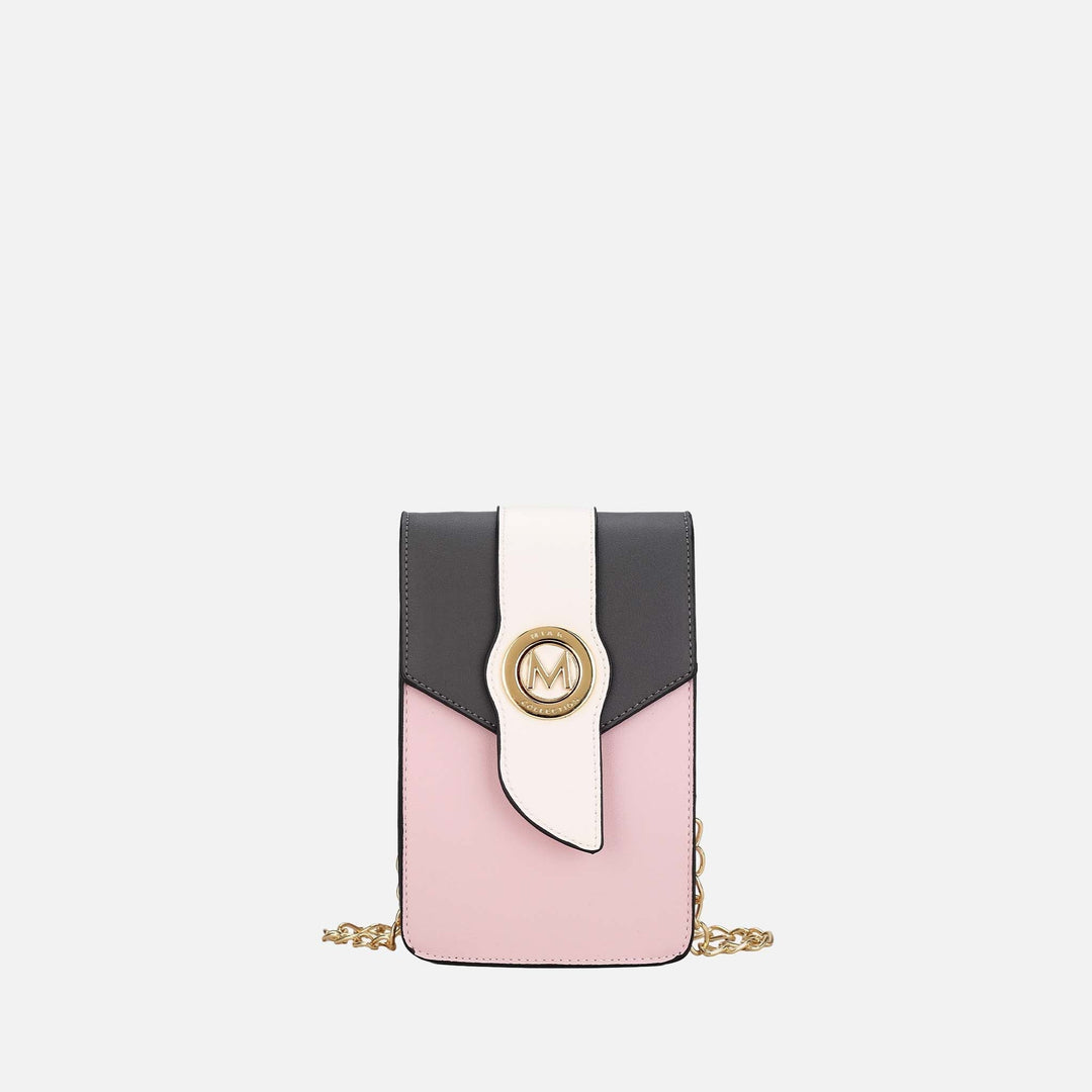 Wine MKF Collection By Mia K Dixie Phone Crossbody Bag