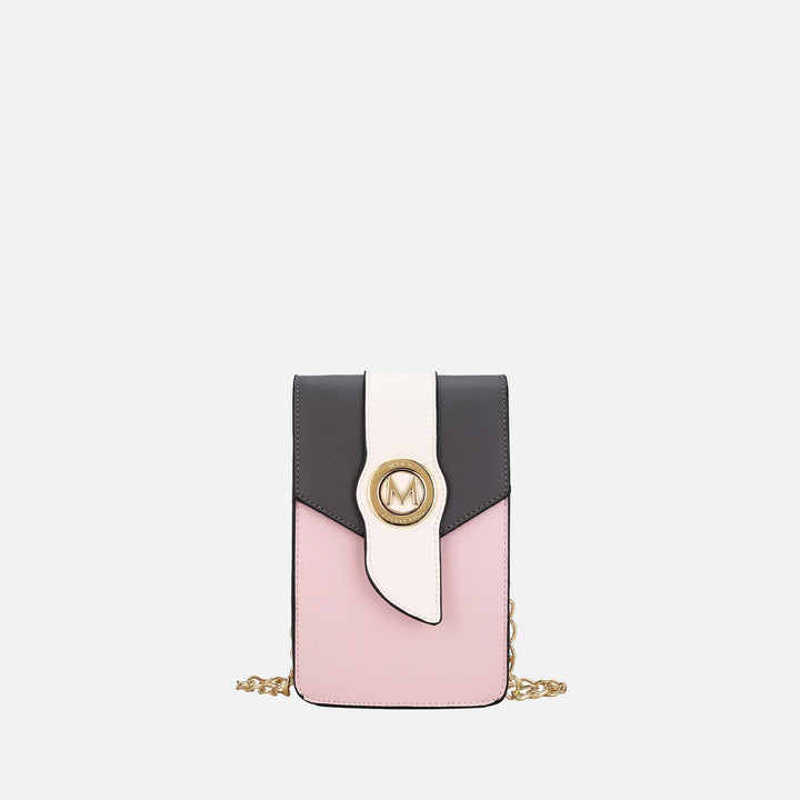 Wine MKF Collection By Mia K Dixie Phone Crossbody Bag