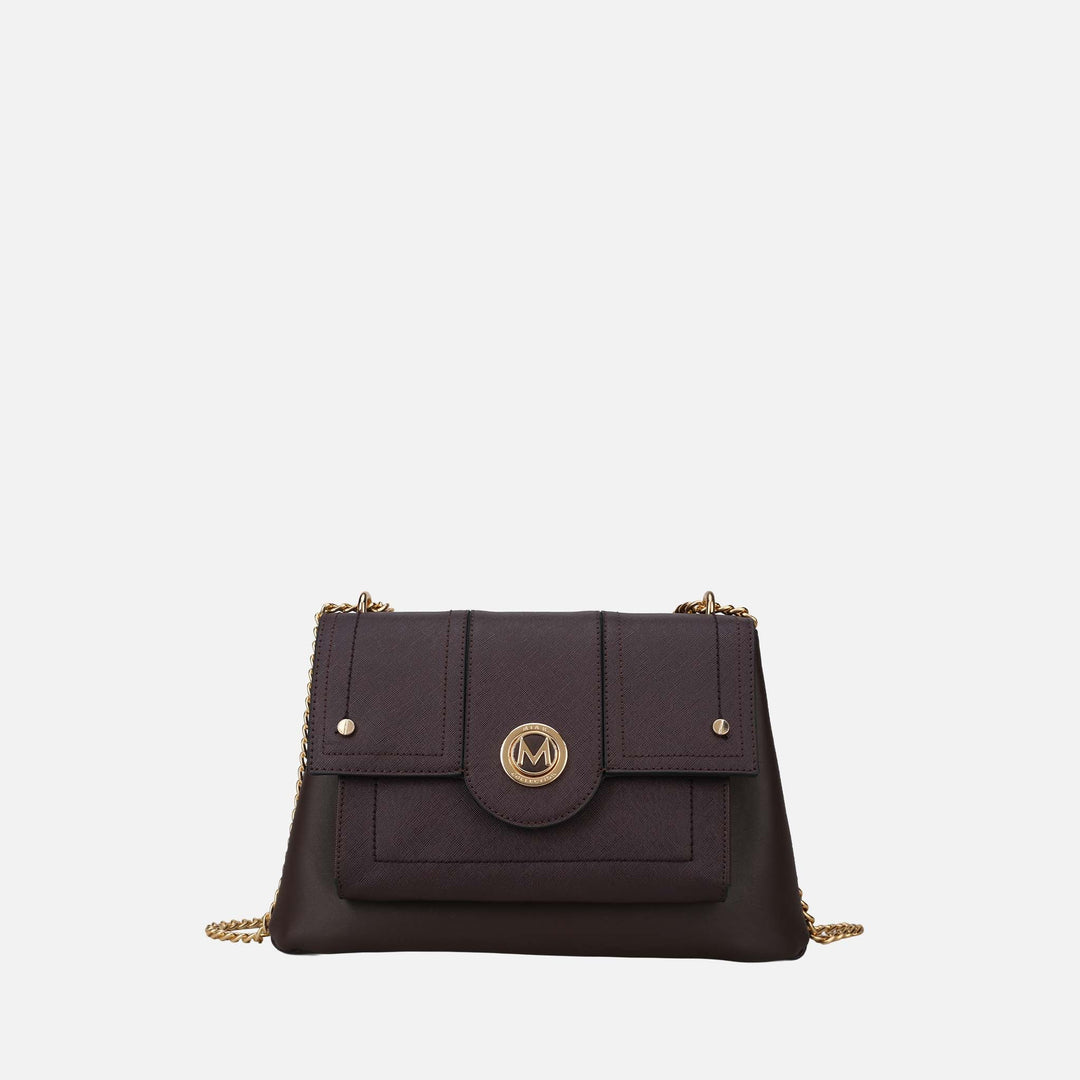 Pewter MKF Collection By Mia K Eden Shoulder Bag