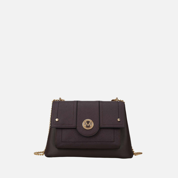 Pewter MKF Collection By Mia K Eden Shoulder Bag