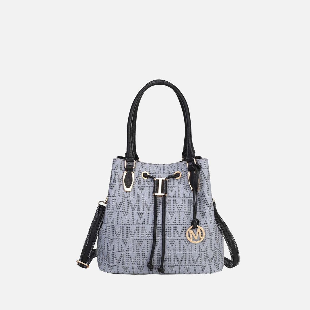 Midnight Blue MKF Collection By Mia K Jane Signature Bucket Bag