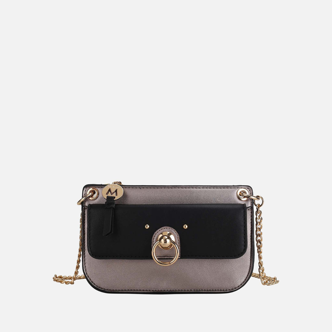 Burgundy MKF Collection By Mia K Jill Mini Crossbody Bag