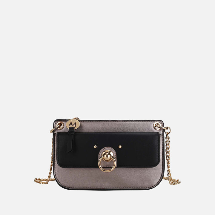 Burgundy MKF Collection By Mia K Jill Mini Crossbody Bag