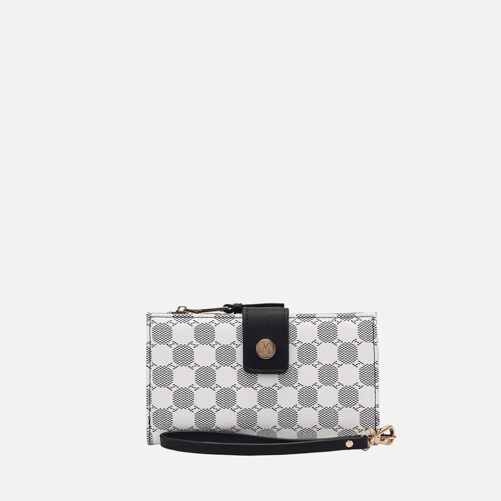 MKF Collection By Mia K Solene Monogram Wristlet