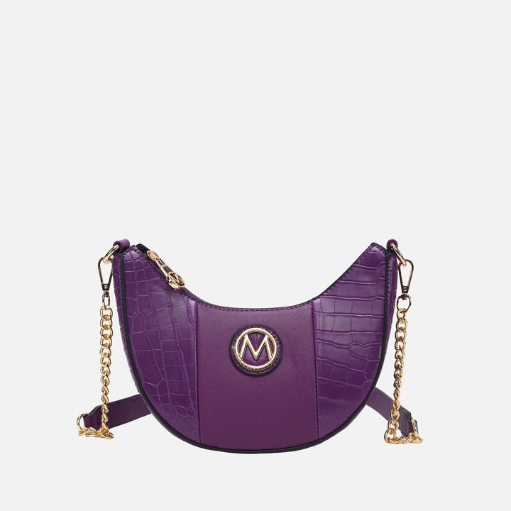 Hunter MKF Collection By Mia K Amira Embossed Crossbody Bag