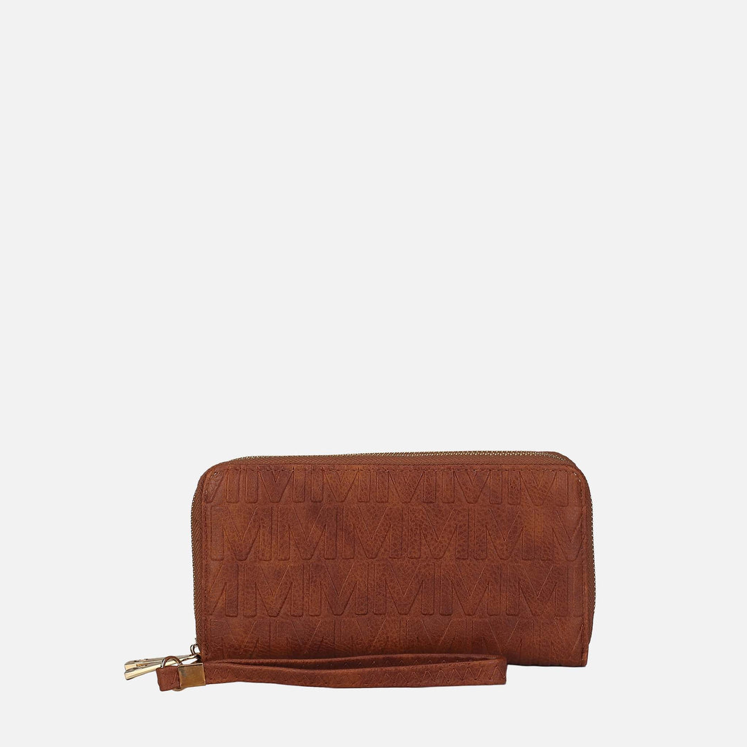 Taupe MKF Collection By Mia K Aurora Signature Wallet