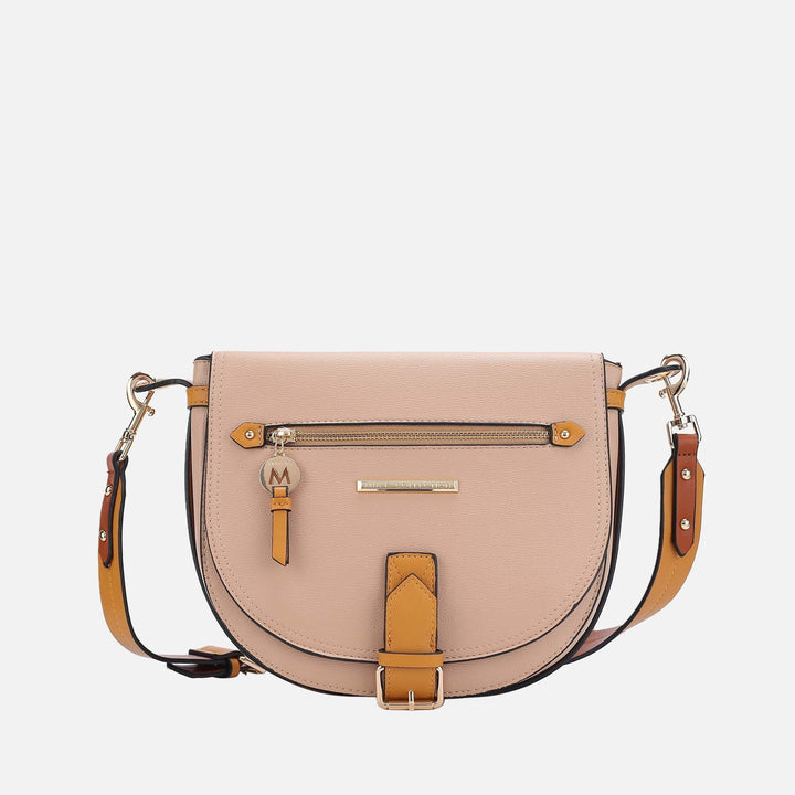 Mauve MKF Collection By Mia K Drew Shoulder Bag