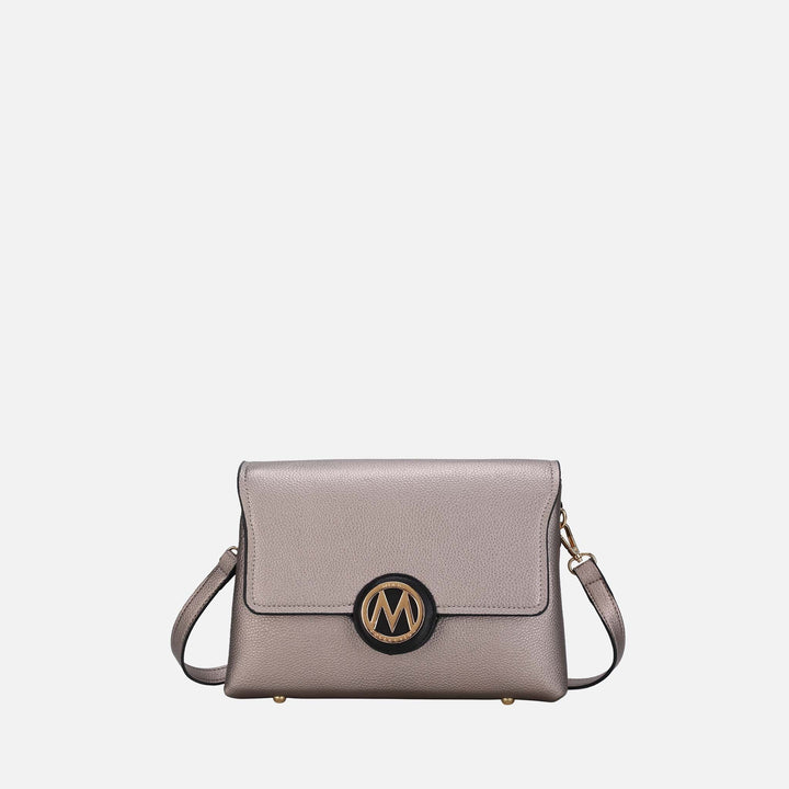MKF Collection By Mia K Johanna Multi Compartment Crossbody Bag