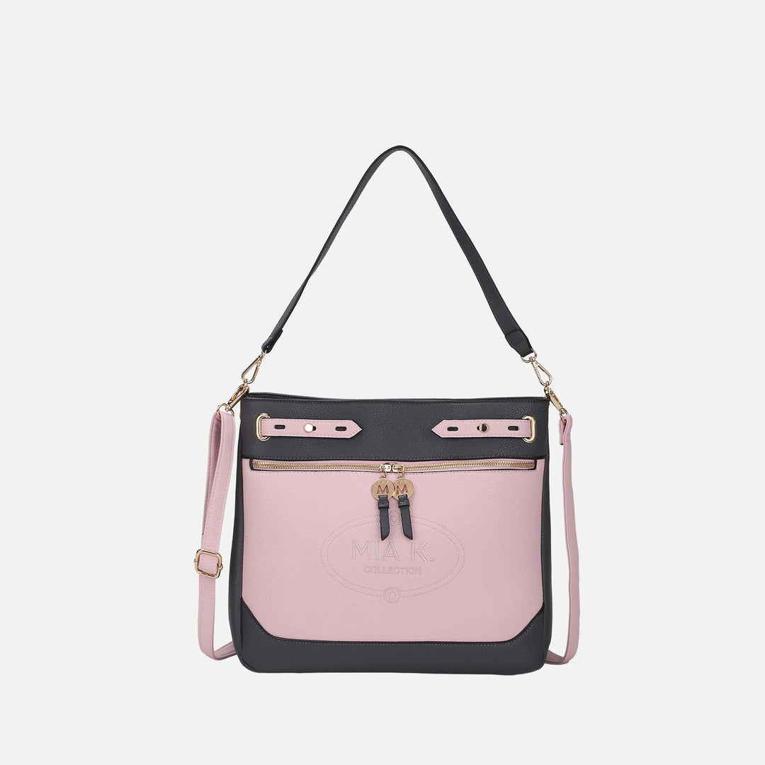 Pewter MKF Collection By Mia K Evie Shoulder Bag