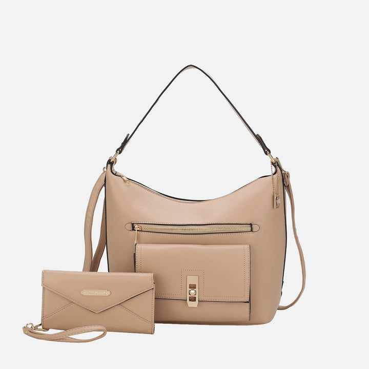 Hunter MKF Collection By Mia K Clara Shoulder Bag And Set