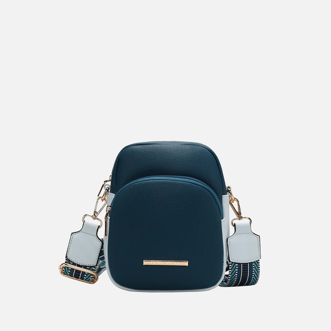 Pewter MKF Collection By Mia K Rachel Crossbody Bag