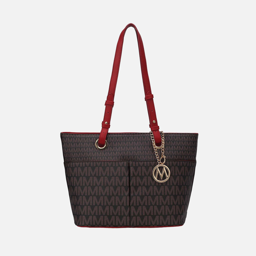 MKF Collection By Mia K Lori Signature Tote Bag