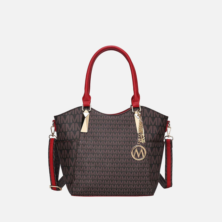 Midnight Blue MKF Collection By Mia K Devorah Signature Shoulder Bag