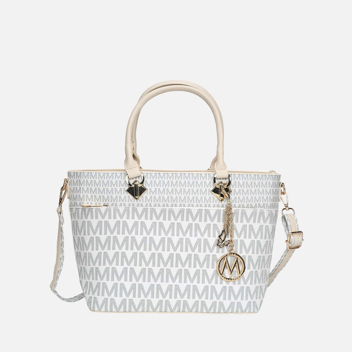 Lavender MKF Collection By Mia K Yonah Signature Tote Bag